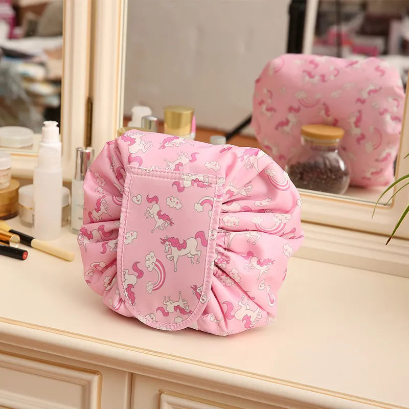 Glowasis™ GlowToGo™ Drawstring Travel Makeup Bag