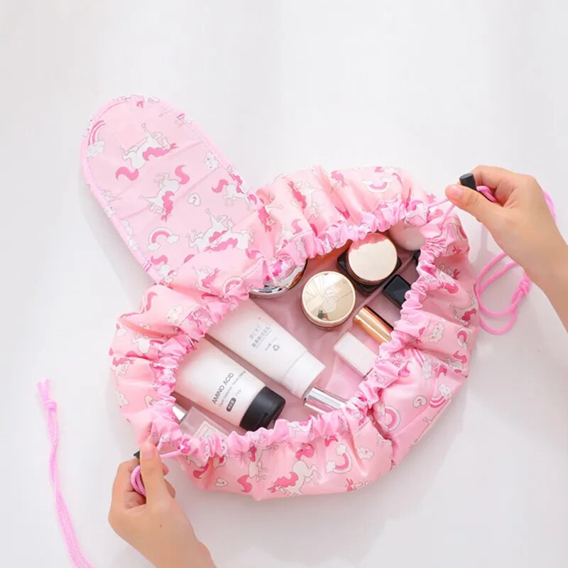 Glowasis™ GlowToGo™ Drawstring Travel Makeup Bag