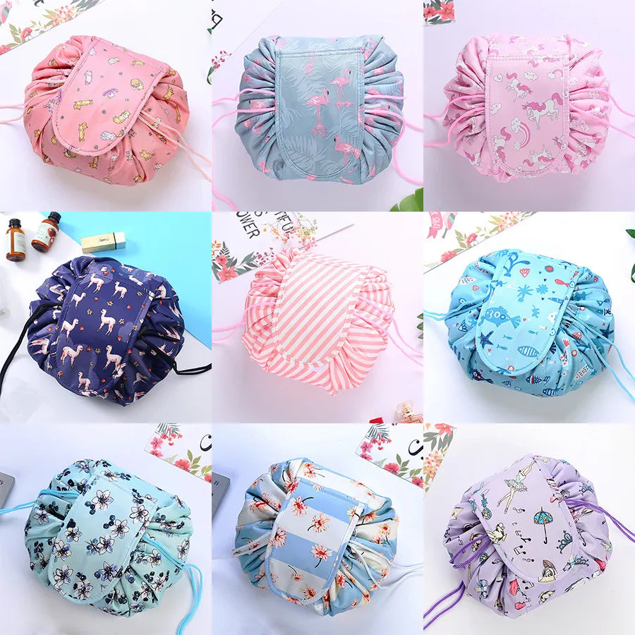 Glowasis™ GlowToGo™ Drawstring Travel Makeup Bag