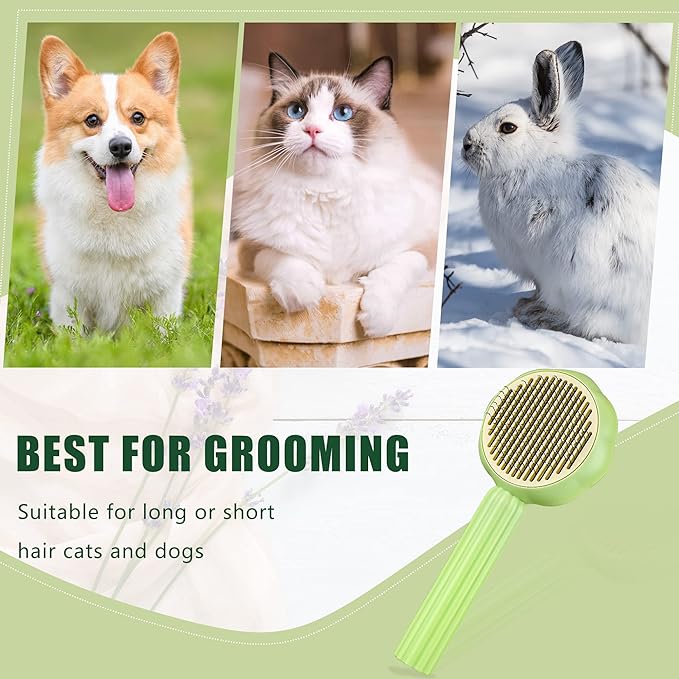 PamperPaws™ SwiftClean Fur Brush