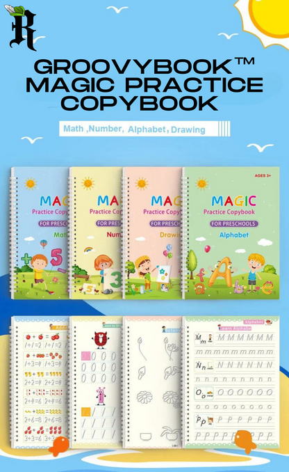 SmartStart™ GroovyBook™ Magic Practice Copybook for Children