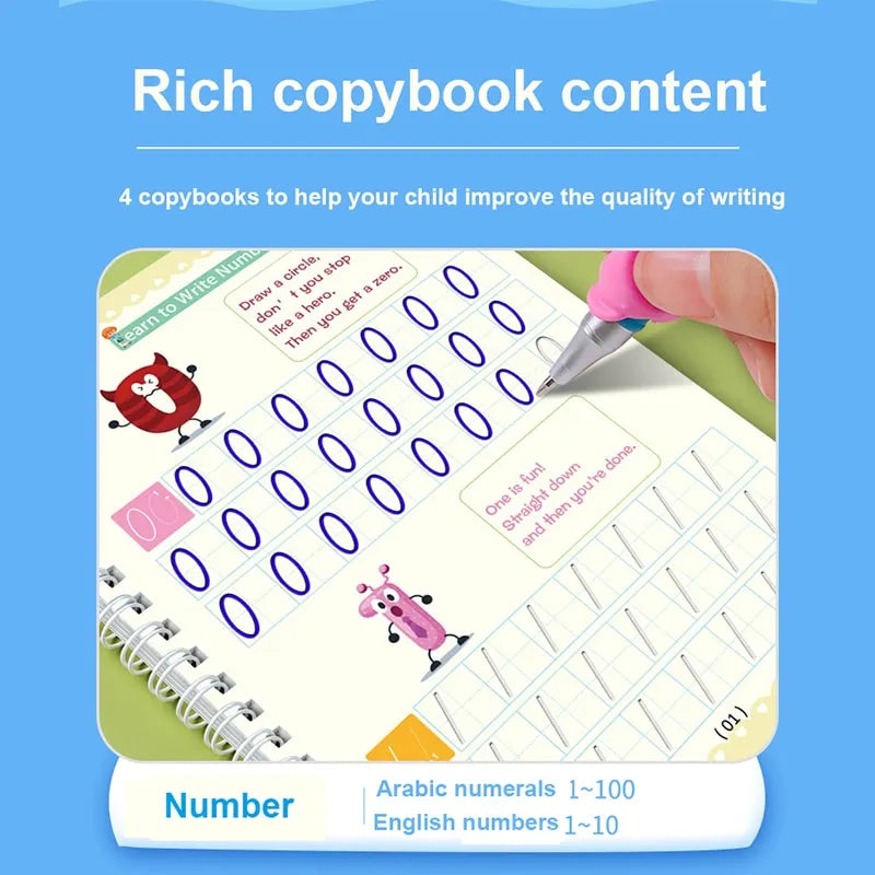 SmartStart™ GroovyBook™ Magic Practice Copybook for Children