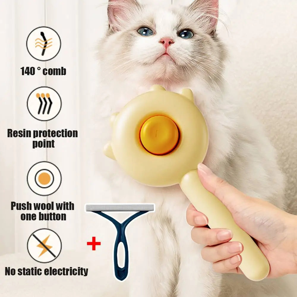 PamperPaws™ SwiftClean Fur Brush