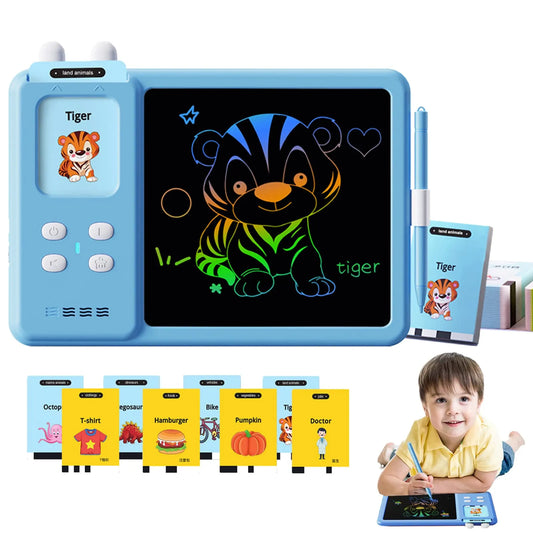 SmartStart™ XL Audible Flash Card Reader w/ LCD Writing Tablet