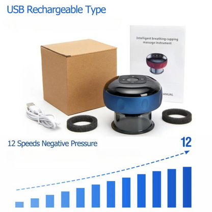 TheraCup™ Rechargeable Smart Cupping Massager