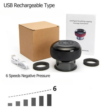 TheraCup™ Rechargeable Smart Cupping Massager