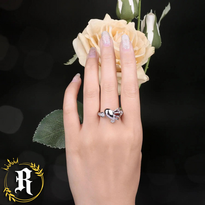 Love Heart Ring- Sterling Silver By Robinhood Jewelry